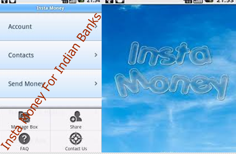 Insta money for indian banks app