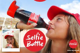 coca cola selfie bottle