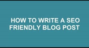 10 Tip For Writing SEO Friendly Blog Post