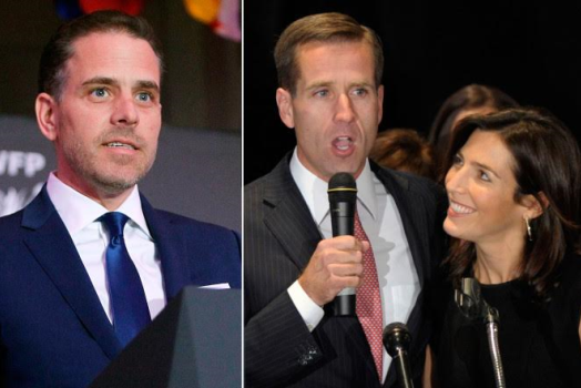 Beau Biden's widow, Hallie, having affair with his younger brother