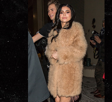 Kylie Jenner Chased Off by Fur Protest Chants