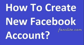 How To Create New Facebook Account.