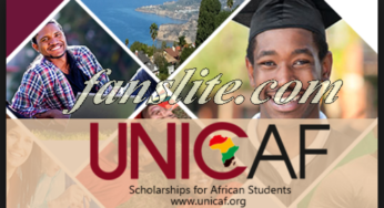 How To Apply For 2017 UNICAF Scholarship.