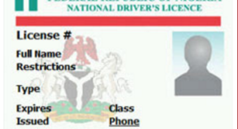 How To Obtain Nigeria Driver’s Licence