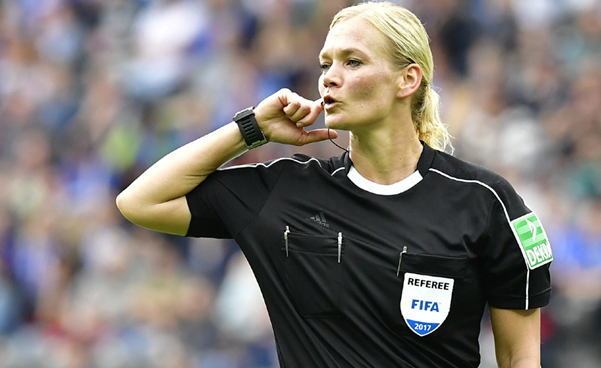 German Female Ref Makes History