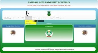 NOUN Students Portal Login – See Full Guide.