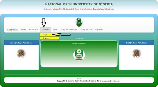 NOUN Students Portal Login - See Full Guide.