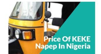 Keke Napep Prices in Nigeria – Brand New and Fairly Used Prices