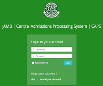 JAMB Admission Status Checking Portal www.jamb.gov.ng