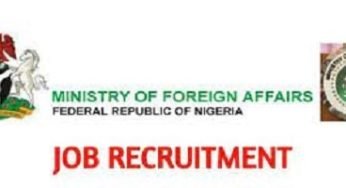 Ministry of Foreign Affairs Recruitment Application Update