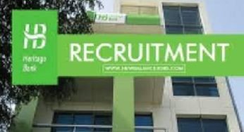 Heritage Bank Recruitment – How To Apply