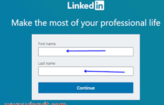 LinkedIn Page Login