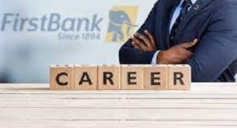 First Bank Job Vacancy Portal www.firstbanknigeria.com – How To Apply