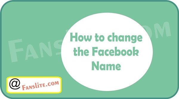 How to Change the Order of Facebook Name