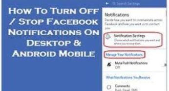 How to turn off Facebook notifications on mobile and desktop