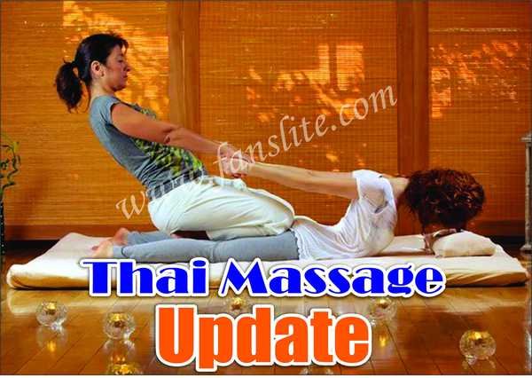 Thai Massage Update - What Does A Thai Massage Include