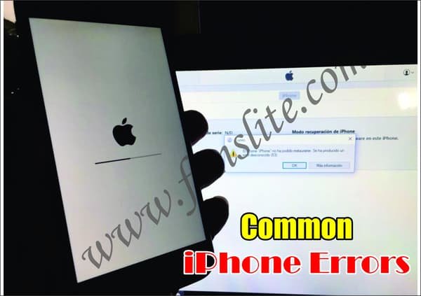 iPhone Errors - How to fix error on iPhone?