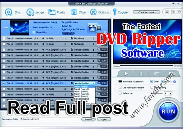 What Is The Fastest DVD Ripper Software - Free for Windows 10