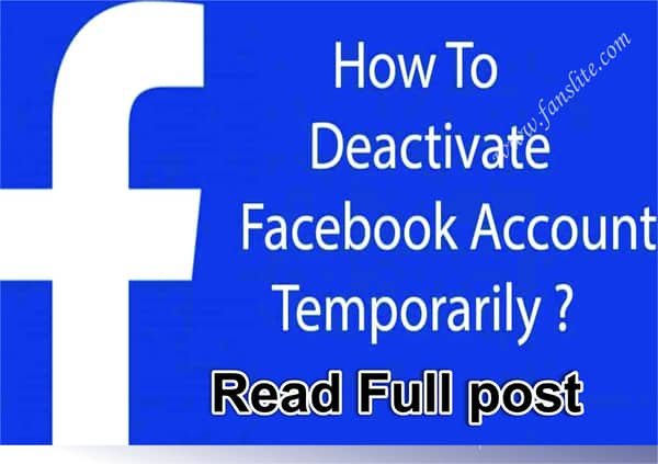 How long Can You Temporarily Deactivate Facebook