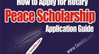 How to Apply for Rotary Peace Scholarship for International Students | Rotary Masters Program