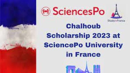 Chalhoub Scholarship 2024 | Fully Funded | France